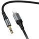 Аудио кабель Aux Hoco UPA33A Nuevo (Lightning to AUX 3.5mm) (1.5m) Black фото 4