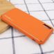 Кожаный чехол Xshield для Apple iPhone XR (6.1") Оранжевый / Apricot фото 3