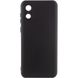 Чехол Silicone Cover Lakshmi Full Camera (A) для Samsung Galaxy A03 Core Черный / Black фото 1