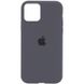 Уценка Чехол Silicone Case Full Protective (AA) для Apple iPhone 12 Pro Max (6.7") Эстетический дефект / Серый / Dark Grey фото 1