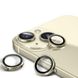 Захисне скло Metal Classic на камеру (в упак.) для Apple iPhone 14 (6.1") / 14 Plus (6.7") Золотий / Gold фото 4