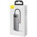 Переходник HUB Baseus Metal Gleam Series 4-in-1 4xUSB3.0 (WKWG070013) Gray фото 5