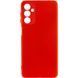 Чехол TPU GETMAN Liquid Silk Full Camera для Samsung Galaxy A24 4G Красный / Red