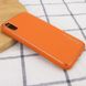 Кожаный чехол Xshield для Apple iPhone XR (6.1") Оранжевый / Apricot фото 2
