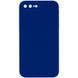 Чехол Silicone Case Square Full Camera Protective (AA) NOLOGO для Apple iPhone 7 plus/8 plus (5.5") Синий / Deep navy