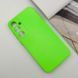 Чохол Silicone Cover Lakshmi Full Camera (A) для Samsung Galaxy A14 4G/5G Салатовий / Neon Green фото 2