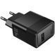 МЗП Hoco CS111A Lounge QC3.0 22.5W (1USB-A) Black фото 3