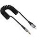 Аудио кабель Aux Hoco UPA33A Nuevo (Lightning to AUX 3.5mm) (1.5m) Black фото 7