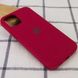 Чехол Silicone Case Full Protective (AA) для Apple iPhone 15 Plus (6.7") Красный / Rose Red фото 2