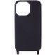 Чохол TPU two straps California для Apple iPhone 13 Pro Max (6.7") Чорний фото 2