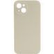 Чехол Silk Full Camera Protective (AA) NO LOGO для Apple iPhone 13 (6.1") Бежевый / Antique White