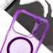 Чехол TPU Radiance with Magnetic Fit для Apple iPhone 16 Pro (6.3") Purple фото 2