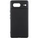Чехол Silicone Cover Lakshmi Full Camera (AAA) для Google Pixel 7 Черный / Black фото 1