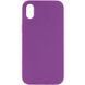 Чехол Silk Full Protective (AA) NO LOGO для Apple iPhone XR (6.1") Фиолетовый / Grape