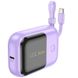 Портативное зарядное устройство Power Bank Hoco Q20 Fountain 22.5W+PD20W 10000 mAh Purple фото 2