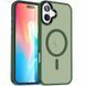 Чохол Ummi Colorful with Magnetic Fit для Apple iPhone 17 (6.3") Зелений / Dark Green
