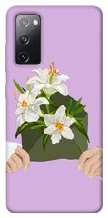 Чохол itsPrint Flower message для Samsung Galaxy S20 FE