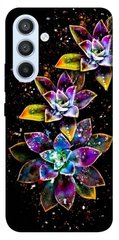 Чохол itsPrint Flowers on black для Samsung Galaxy A54 5G