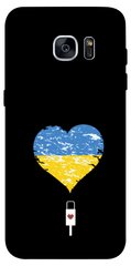 Чохол itsPrint З Україною в серці Samsung G935F Galaxy S7 Edge