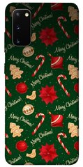 Чехол itsPrint Merry Christmas для Samsung Galaxy S20