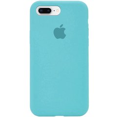Чохол Silicone Case Full Protective (AA) для Apple iPhone 7 plus / 8 plus (5.5") Бірюзовий / Marine Green