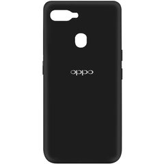 Чохол Silicone Cover My Color Full Protective (A) для Oppo A5s / Oppo A12 Чорний / Black