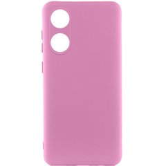 Чехол Silicone Cover Lakshmi Full Camera (A) для Oppo A58 4G Розовый / Pink