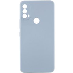 Чохол Silicone Cover Lakshmi Full Camera (AAA) для Motorola Moto E40 Блакитний / Sweet Blue