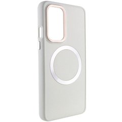 TPU чохол Bonbon Metal Style with MagSafe для OnePlus 9 Білий / White