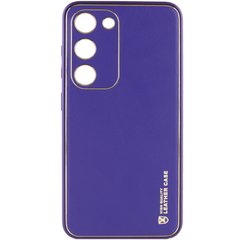 Шкіряний чохол Xshield для Samsung Galaxy S23 Фіолетовий / Ultra Violet