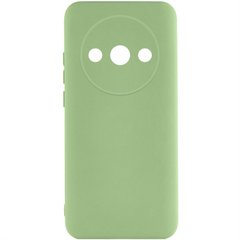 Чехол Silicone Cover Lakshmi Full Camera (A) для Xiaomi Redmi A3 Зеленый / Pistachio