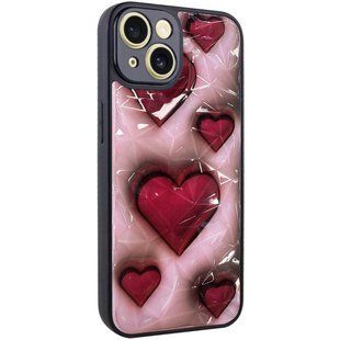 TPU+PC чехол Prisma Plushie для Apple iPhone 14 (6.1") Hearts