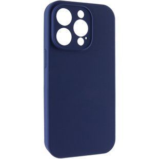 Чохол Silk Full Camera Protective (AA) NO LOGO для Apple iPhone 13 Pro Max (6.7") Синій / Deep navy