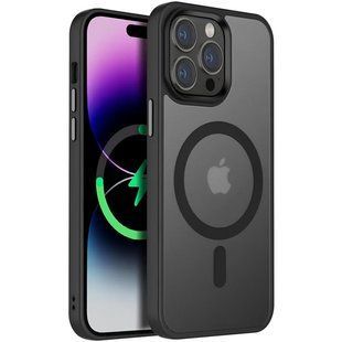 Чехол Ummi Colorful with Magnetic Fit для Apple iPhone 15 Pro (6.1") Черный / Black