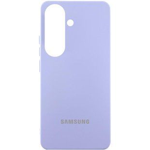 Чохол Silicone Cover Lakshmi (AAA) with Logo для Samsung Galaxy S26+ Бузковий / Dasheen