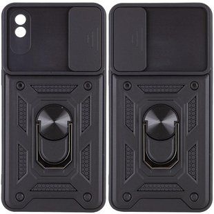 Чехол Ummi Camshield Serge Ring для Xiaomi Redmi 9A Черный