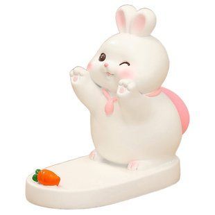 Уценка Подставка для телефона Funny Animals Поврежденная упаковка / Rabbit With Carrot