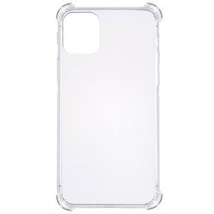 TPU чехол GETMAN Ease logo усиленные углы для Apple iPhone 11 (6.1") Бесцветный (прозрачный)