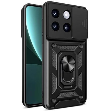 Чехол Ummi Camshield Serge Ring для Xiaomi 14 Черный / Black