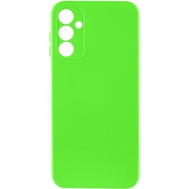 Чехол TPU GETMAN Liquid Silk Full Camera для Samsung Galaxy A24 4G Салатовый / Neon Green