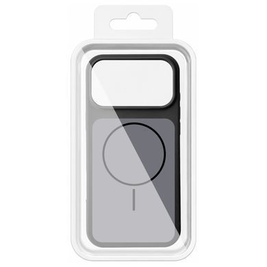 Чохол Silk Duo Color (AA) NO LOGO with Magnetic Fit для Apple iPhone 17 Pro / 18 Pro (6.3") Black