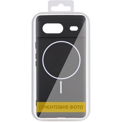 Чехол Silicone Cover Lakshmi Full Camera (AA) with Magnetic Fit для Google Pixel 8 Черный / Black