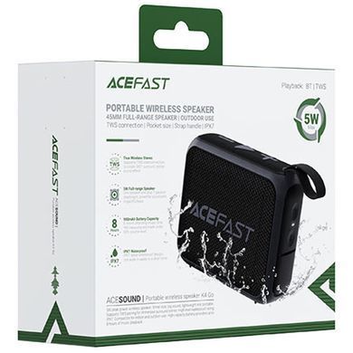 Bluetooth Колонка Acefast K4 Go Black