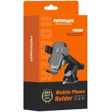 Уценка Автодержатель Amaya APH-14 (center console) Мятая упаковка / Black