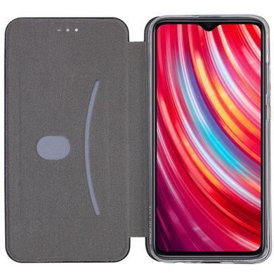 Кожаный чехол-книжка Classy для Xiaomi Redmi Note 8 Pro Золотой