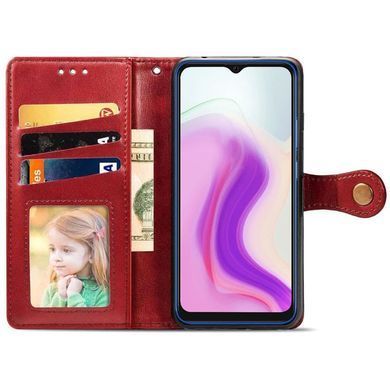 Кожаный чехол книжка GETMAN Gallant (PU) для Xiaomi Redmi 5 Plus / Redmi Note 5 (Single Camera) Красный