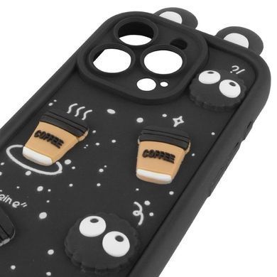 Чехол TPU Toys Case with Ears для Apple iPhone 16 Pro (6.3") Black