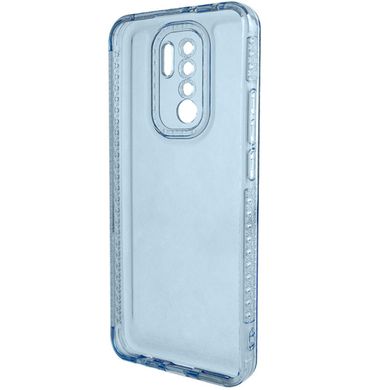 Чехол TPU Starfall Clear для Xiaomi Redmi 9 Голубой