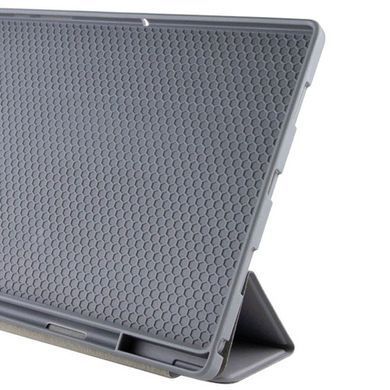 Чехол-книжка Book Cover (stylus slot) для Samsung Galaxy Tab S7 FE 12.4" / S7+ / S8+ Серый / Dark Gray