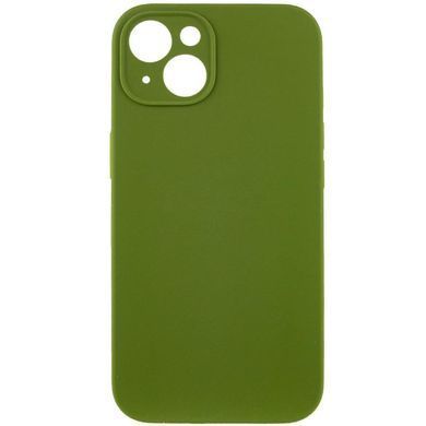 Чохол Silk Full Camera Protective (AA) NO LOGO для Apple iPhone 13 (6.1") Зелений / Dark Olive
